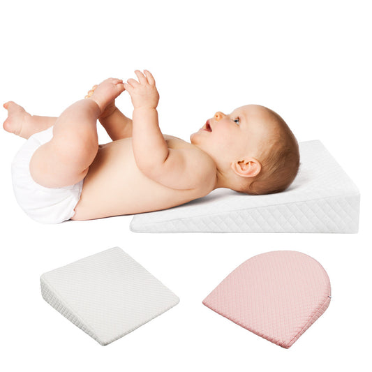 Anti-Spuck-Babykissen – Abnehmbares, waschbares Keilkissen aus Memory-Schaum