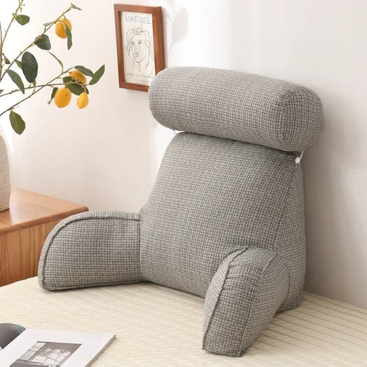 Ganzjahres-Rückenkissen – Lendenstütze fürs Bett, Büro & Sofa